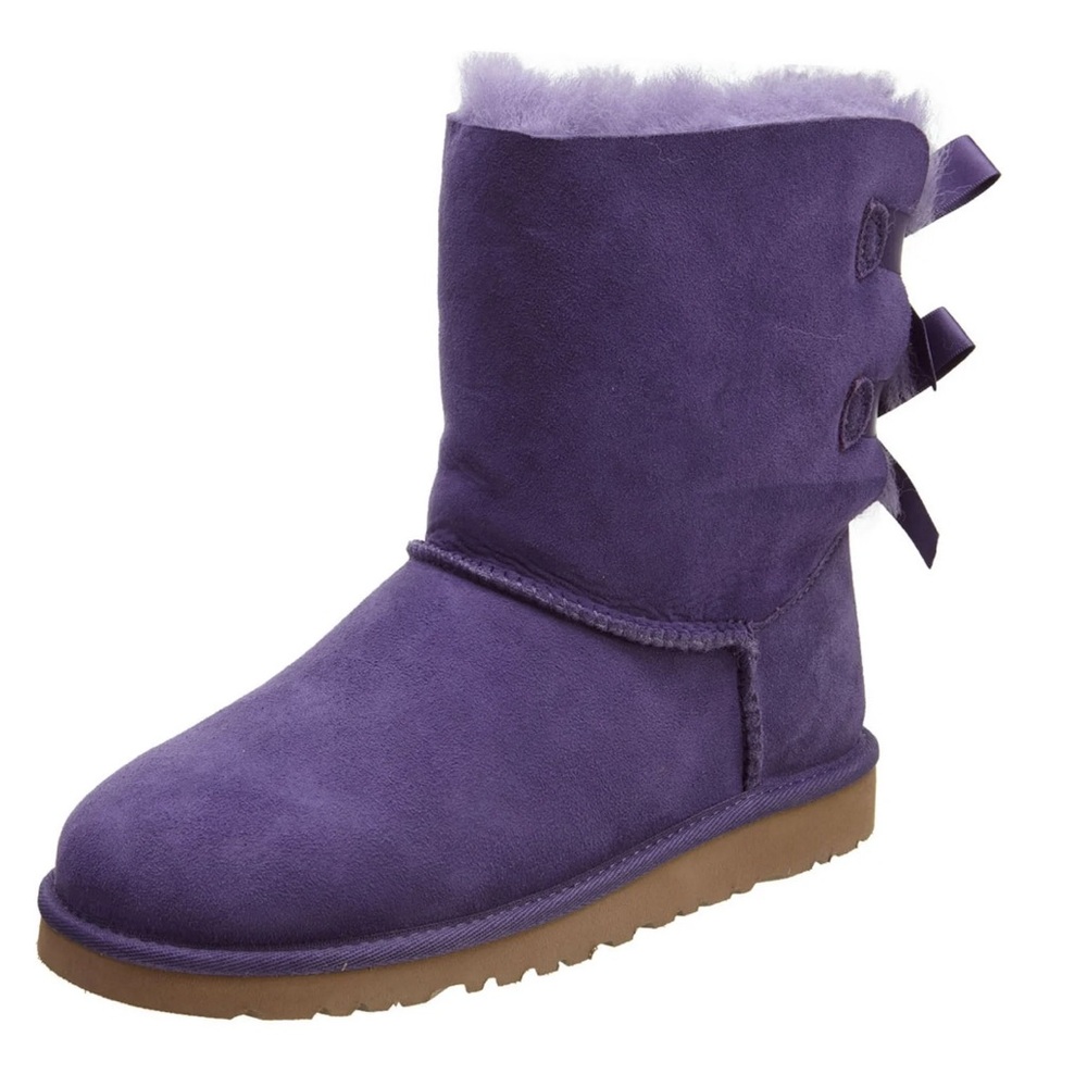 Ugg Australia Bailey Bow Boot Big 💜🎀 Kids Style